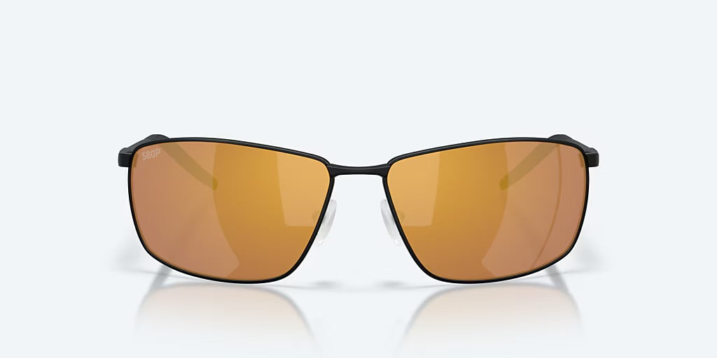 Costa Turret 580P Sunglasses - Satin Black Gold