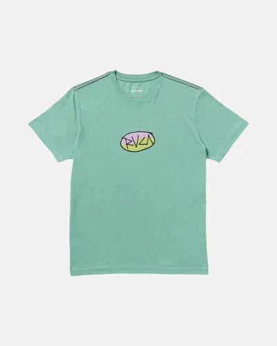 RVCA Men's Balance Skratch Tee - Bottle Green 5