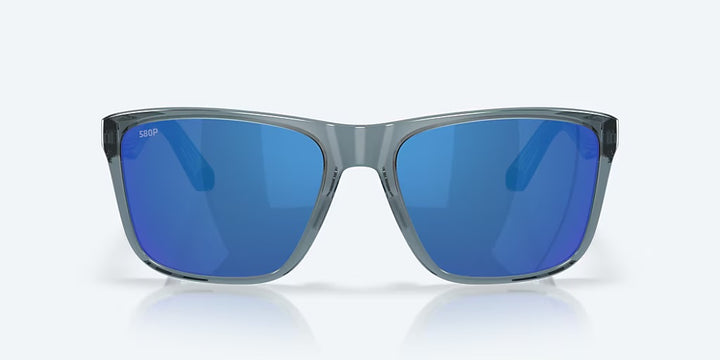 Costa Los Alijos 580P Sunglasses - Translucent Deep Blue/Blue Mirror 1