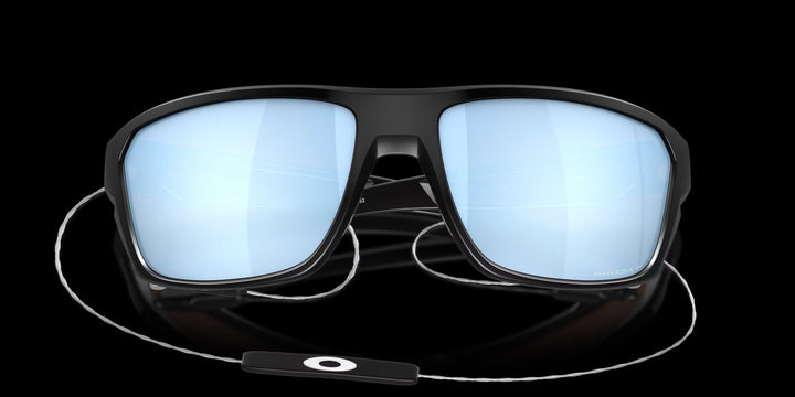 Oakley Split Shot Matte Black w Deep Water Polarized 3