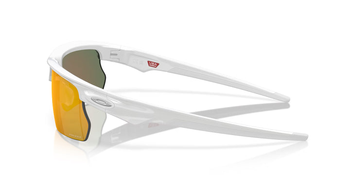 Oakley Bisphaera Polished White w/ Prizm Ruby