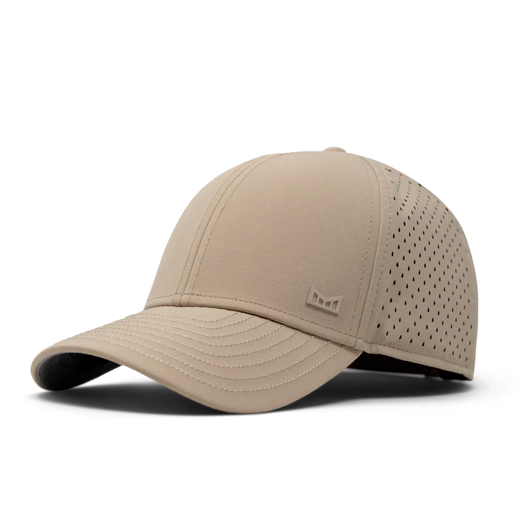Melin Hydro A-Game Icon Snapback Hat - Khaki