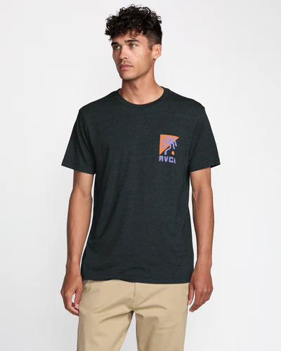 RVCA Men's Nate Harbor Tee - Black 