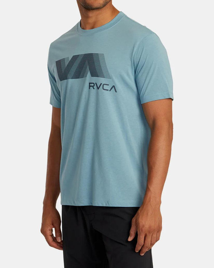 VA Men’s RVCA Blur Tee - Haze 2