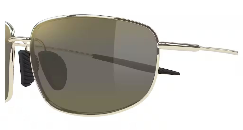 Maui Jim Ho’okipa Ultra M Polarized Sunglasses - Shiny Light Gold/HCL Bronze 2