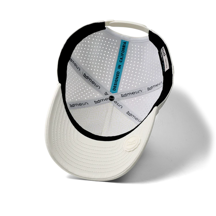 Melin Odysea Rope Bulls Icon Hydro Performance Hat - Egret 4