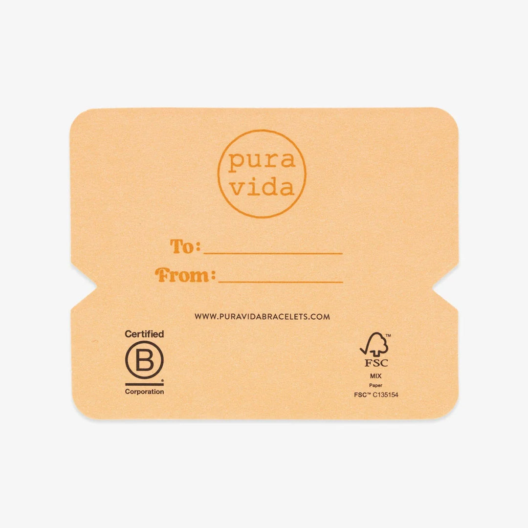 Pura Vida Congrats Bracelet Card 1