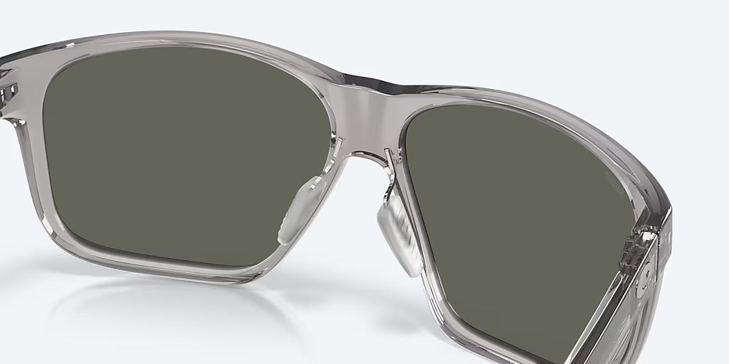 Costa Trades 580P Sunglasses - Gray Crystal/Blue Mirror 6