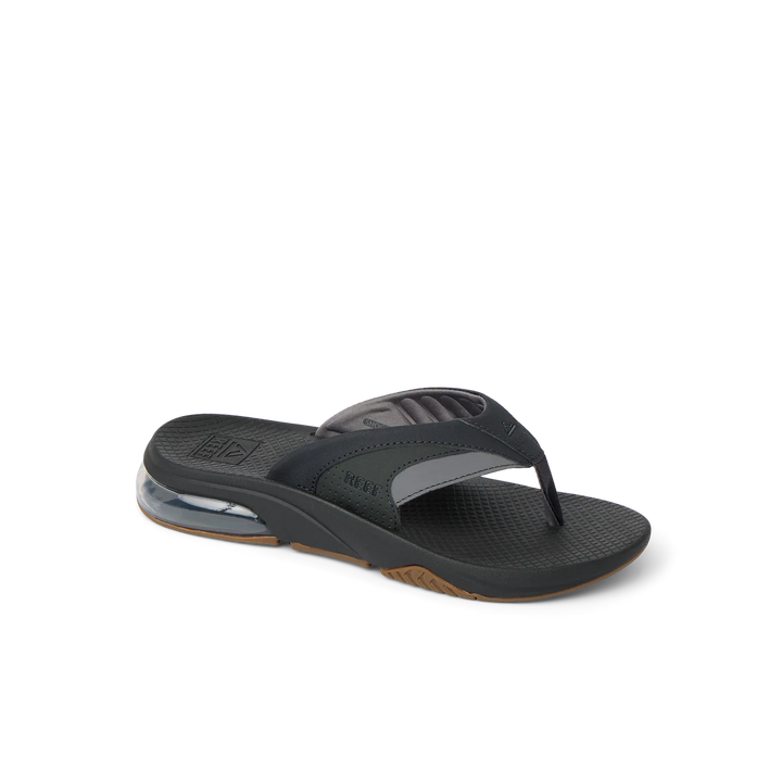 Reef Men’s Fanning + Sandal - Black/Gum 