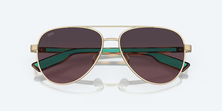 Costa Peli 580G Sunglasses - Brushed Gold/Rose Gradient 4