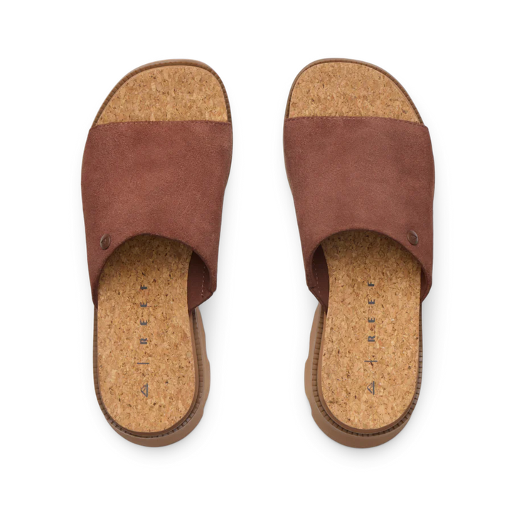 Reef Vista Luxe Evie Sandal - Brown/Black 4