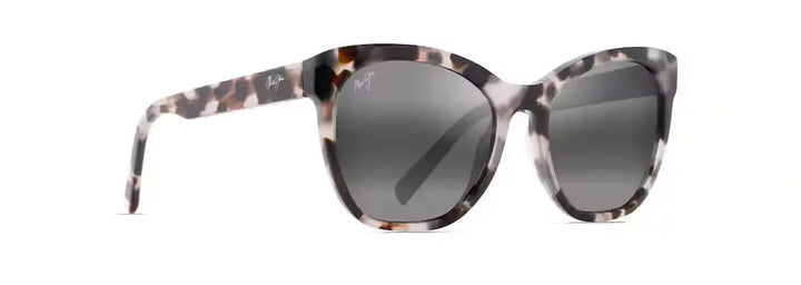 Maui Jim Alulu Polarized Sunglasses - White Tokyo Tortoise/Neutral Grey 