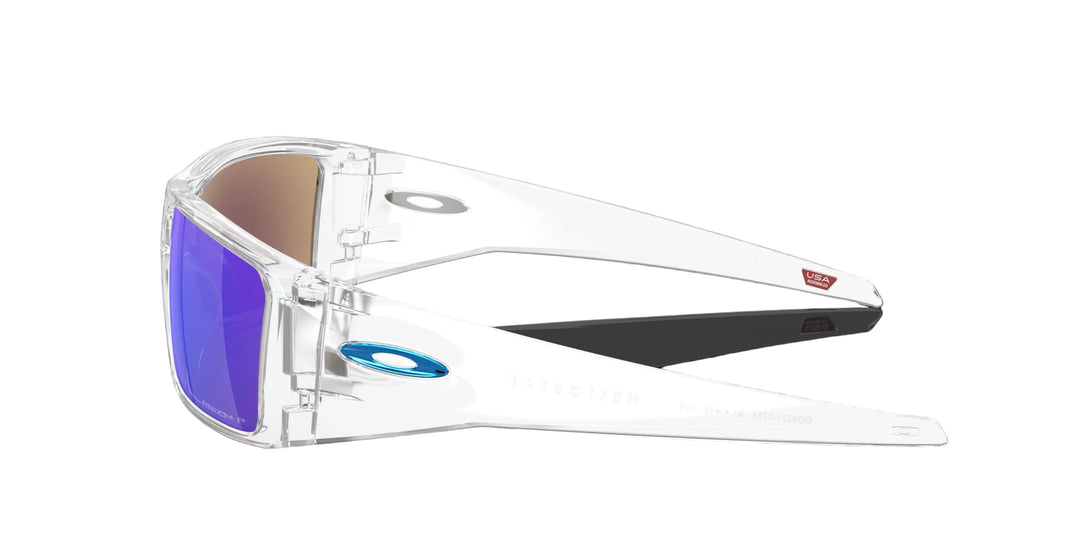 Oakley Heliostat Clear w/ Prizm Sapphire Polarized 2