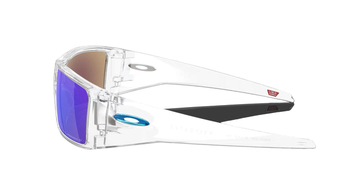 Oakley Heliostat Clear w/ Prizm Sapphire Polarized 2