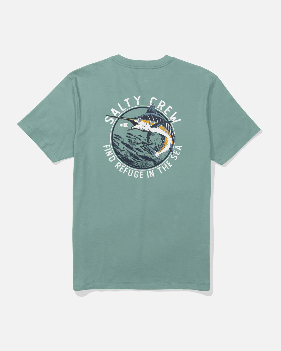 Salty Crew Men's Schooled SS Tee - Mackerel