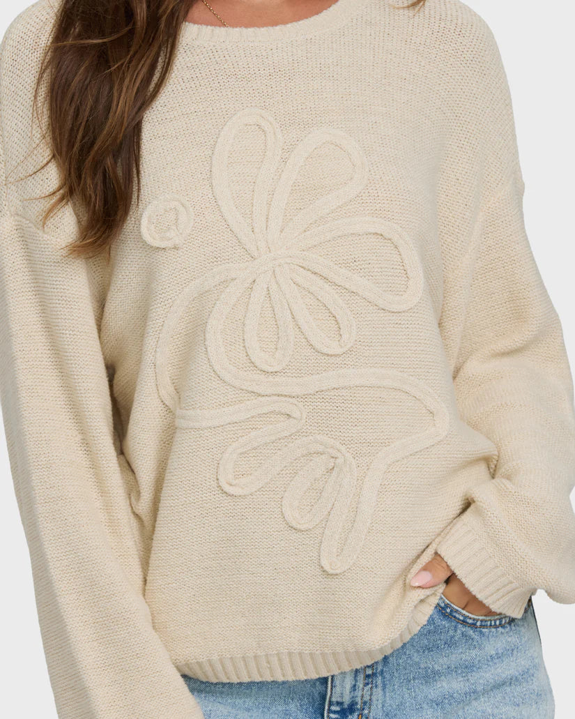 Billabong Women’s Soft Wave Crewneck Sweater