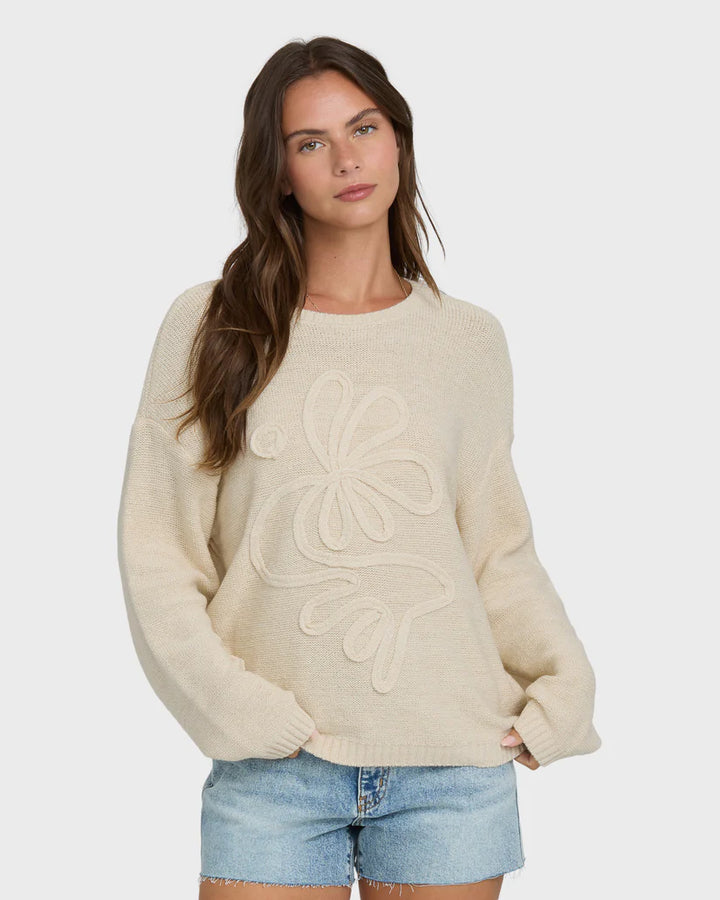 Billabong Women’s Soft Wave Crewneck Sweater