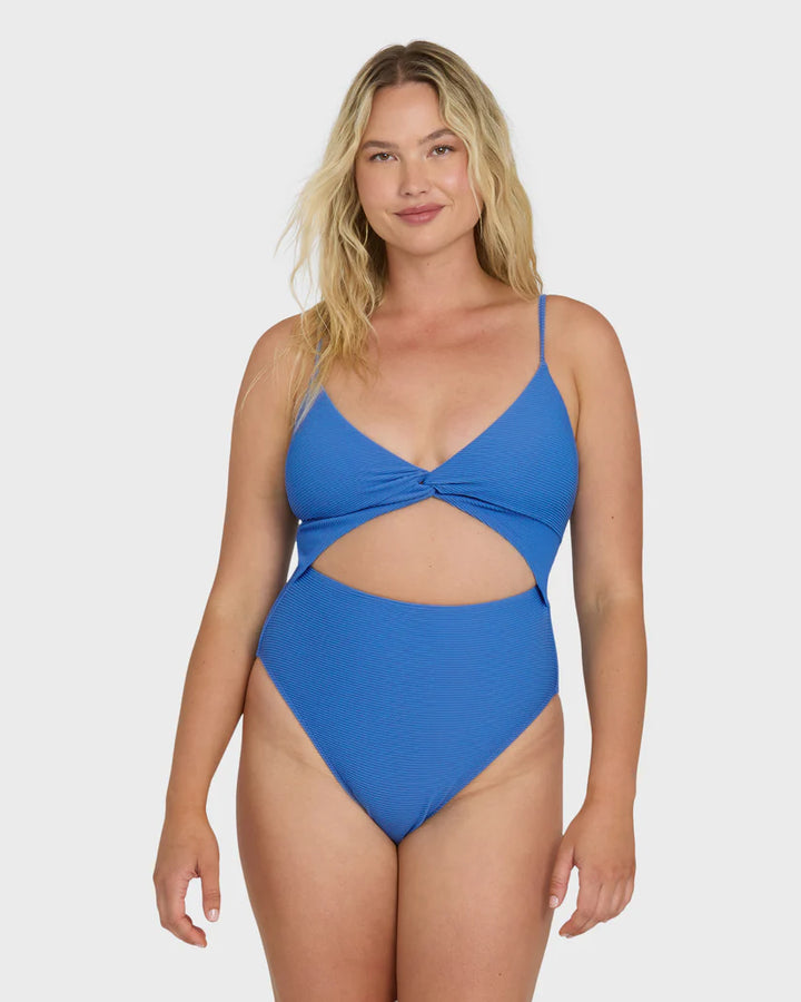 Billabong Women’s Tanlines Mika One Piece Swimsuit - True Blue 6