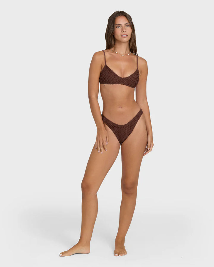 Billabong Women’s Twisted Tides Maui Bikini Bottom - Espresso 2