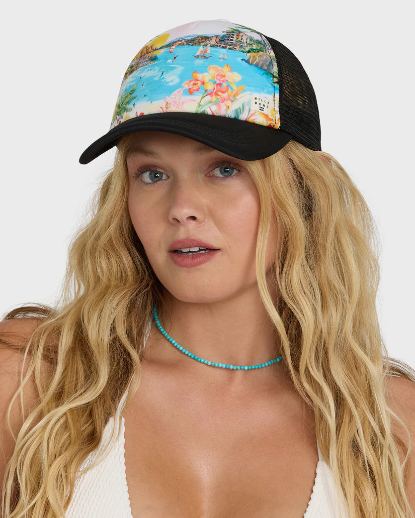 Billabong Women’s Heritage Mashup Trucker - Black2
