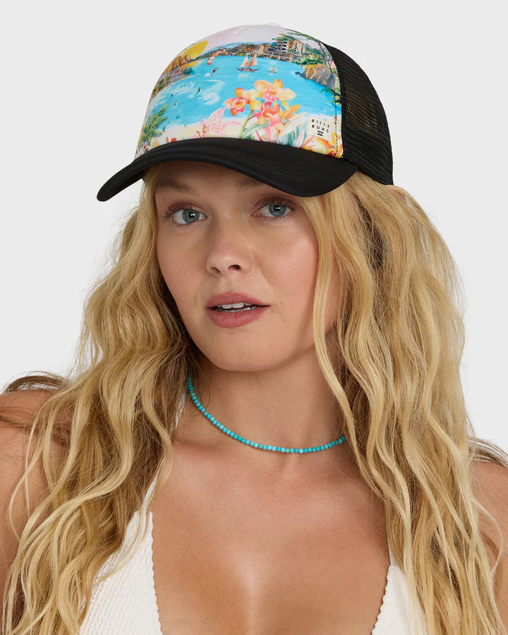 Billabong Women’s Heritage Mashup Trucker - Black2