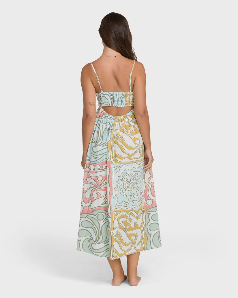 Billabong Women’s Island Life Midi Dress - Clearwater 1