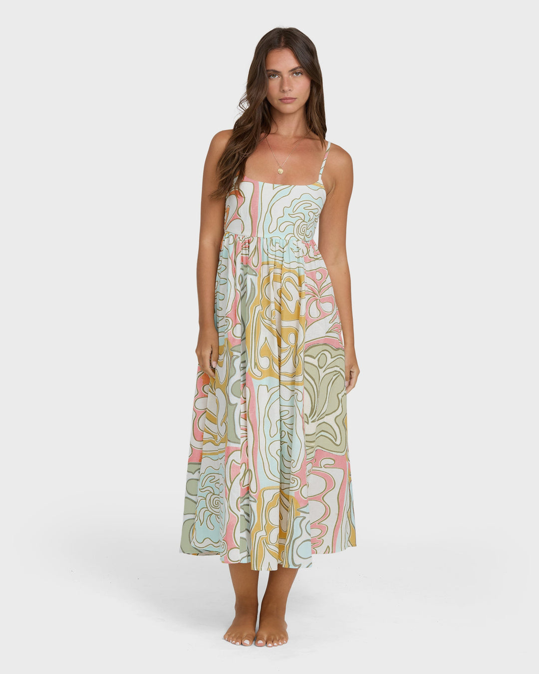 Billabong Women’s Island Life Midi Dress - Clearwater