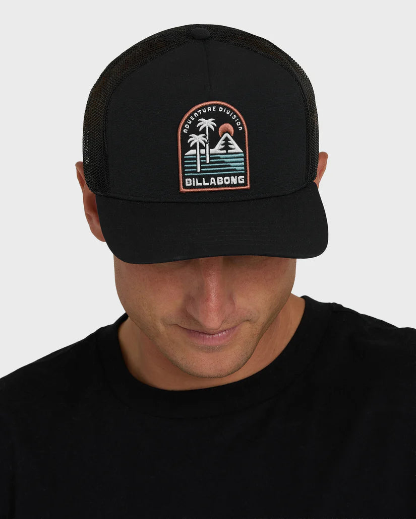 Billabong Men’s A/Div BP Trucker Hat - Black 1