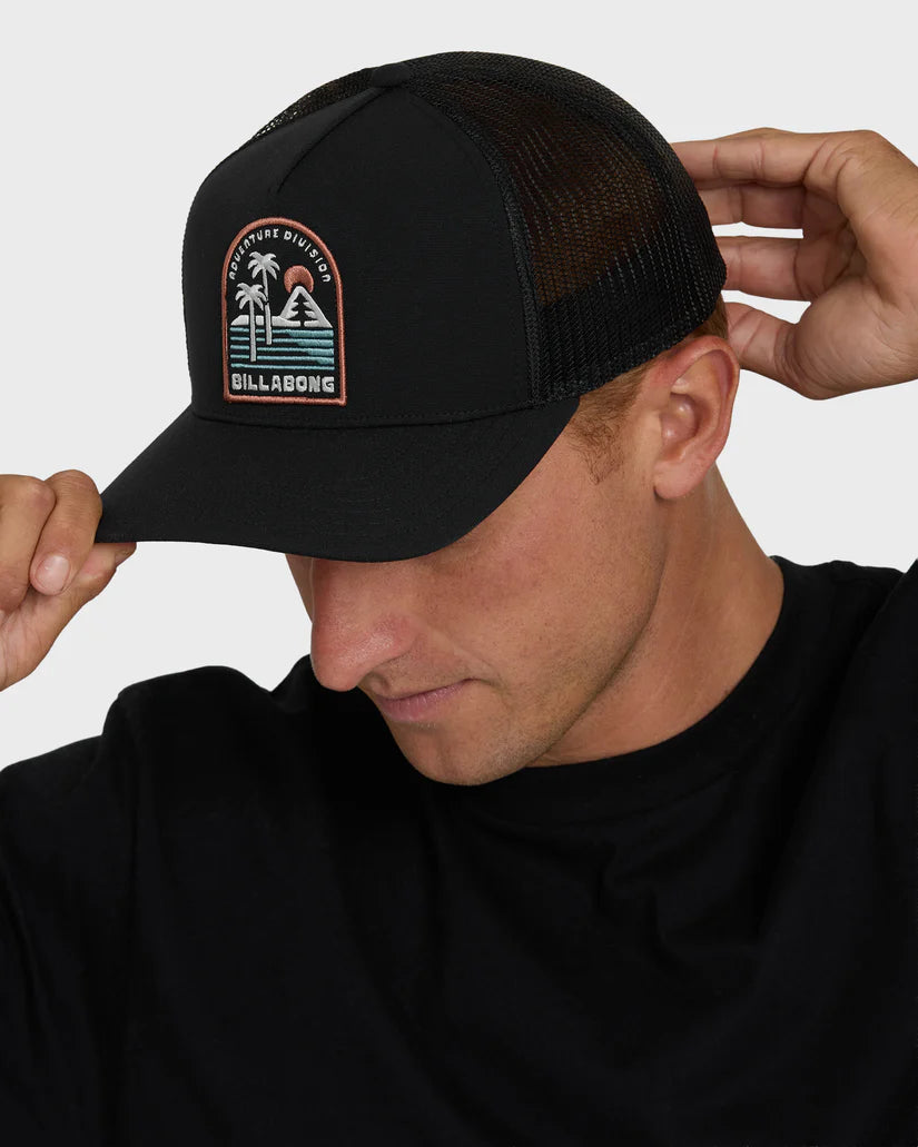 Billabong Men’s A/Div BP Trucker Hat - Black 2