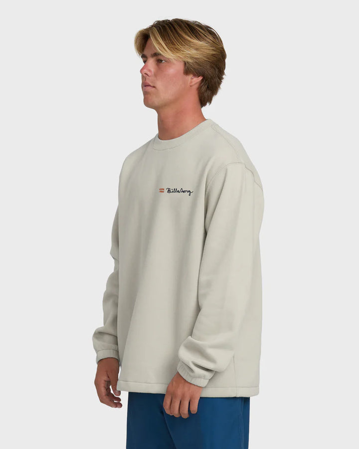 Billabong Men’s Compass Crew Sweatshirt - Dove 2