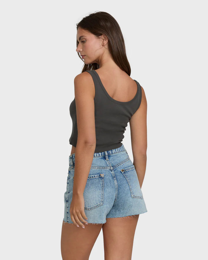 Billabong Women’s All Day Paradise Tank - Off Black 2