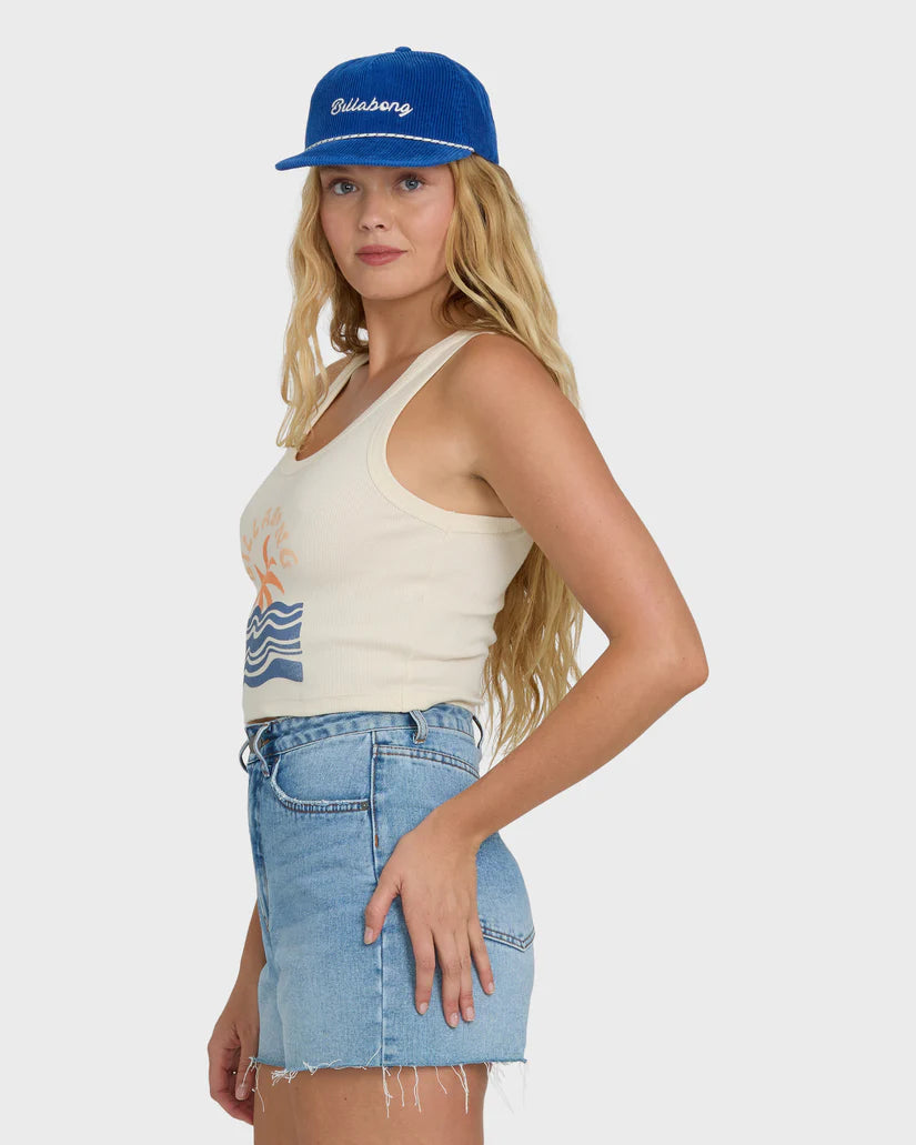 Billabong Women’s It Takes You Tank Top - White 2