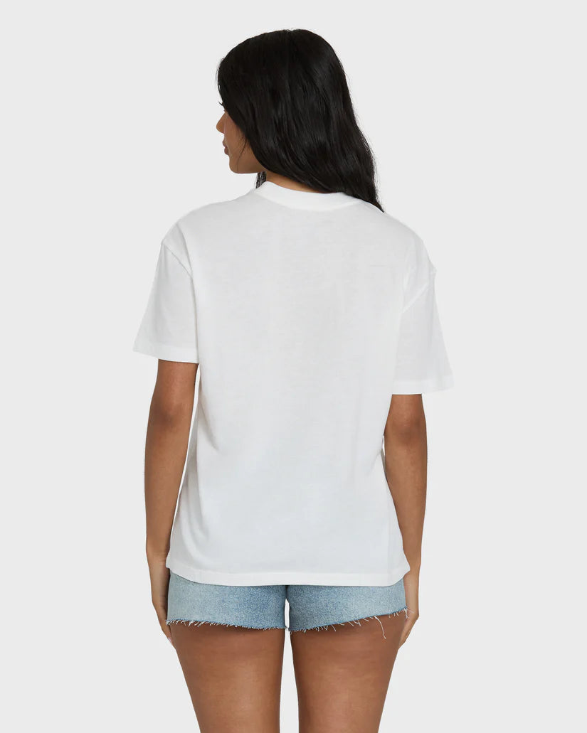 Billabong Women’s Highs and Lows Graphic Tee - Salt Crystal 2