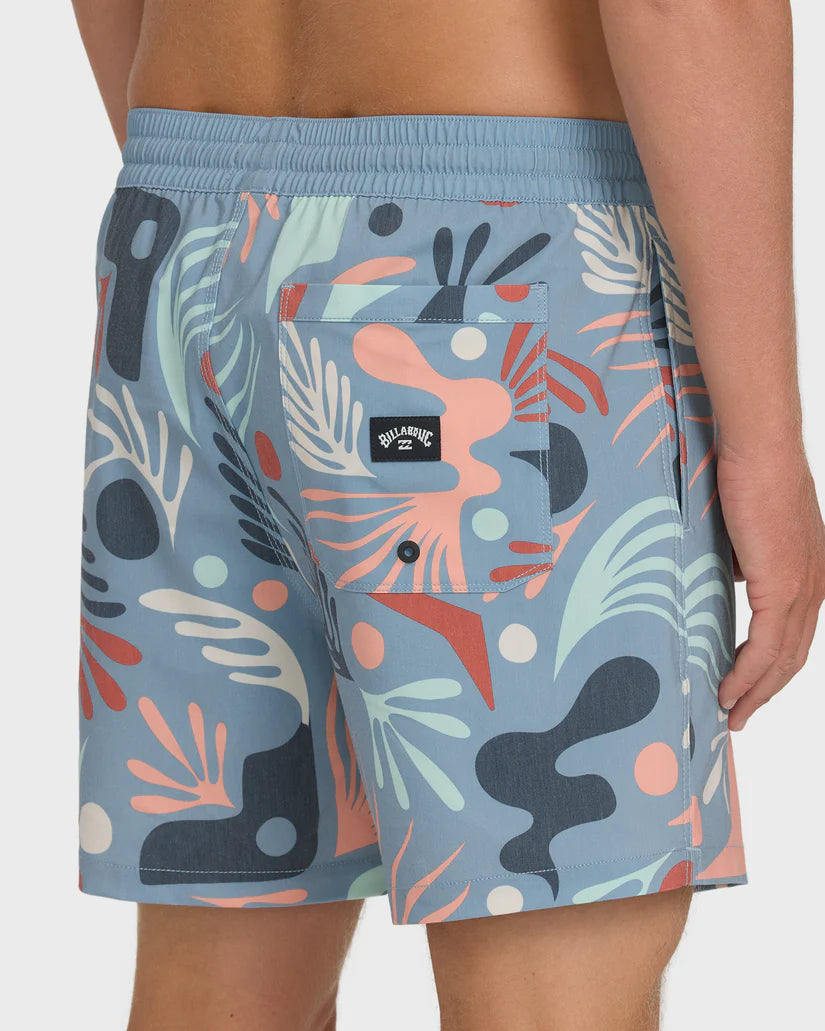 Billabong Men’s Good Times Layback 16" Trunks - Real Teal 4