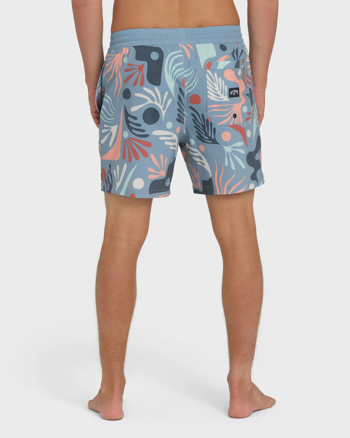 Billabong Men’s Good Times Layback 16" Trunks - Real Teal 1