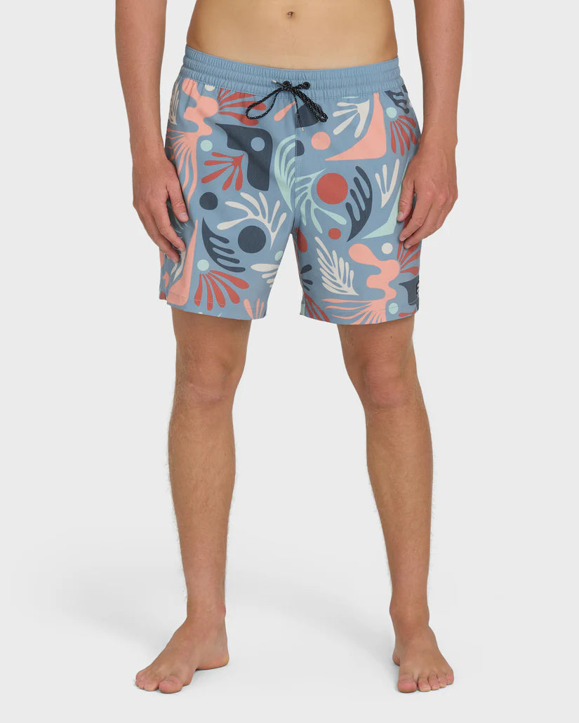 Billabong Men’s Good Times Layback 16" Trunks - Real Teal