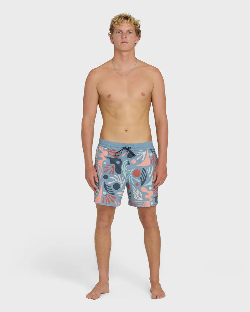Billabong Men’s Good Times Layback 16" Trunks - Real Teal 2