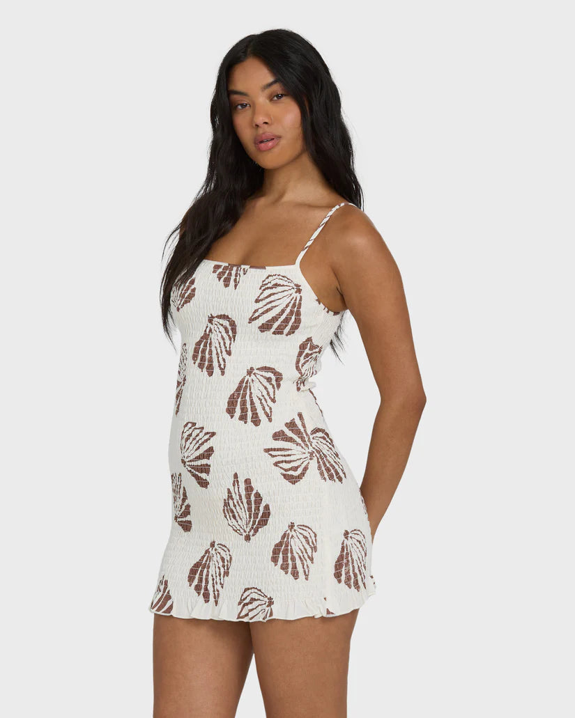 Billabong Women’s So Bright Mini Dress - Salt Crystal 7