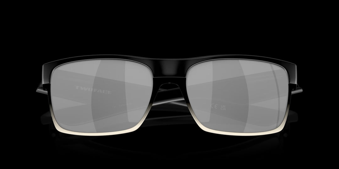 Oakley TwoFace Matte Black w Chrome Iridium 4