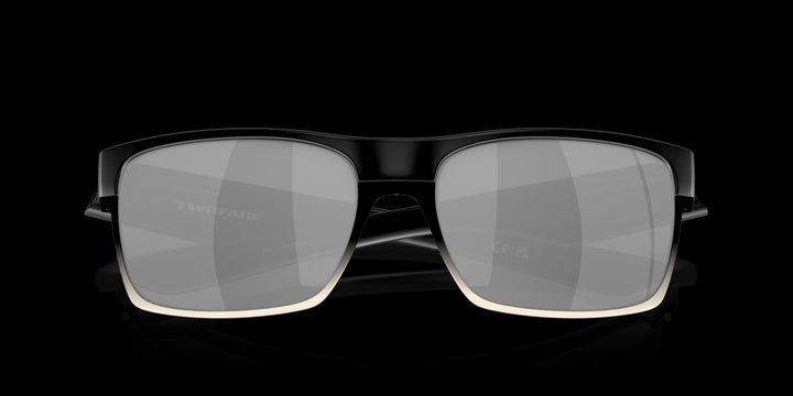 Oakley TwoFace Matte Black w Chrome Iridium 4