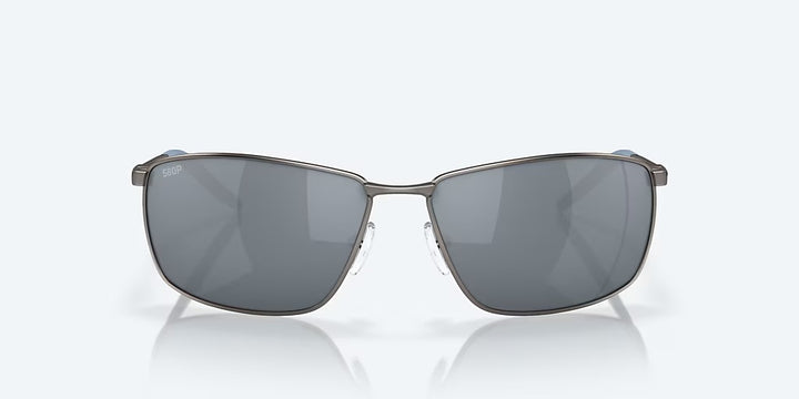 Costa Turret 580P Sunglasses - Matte Dark Gunmetal/Silver Mirror 1