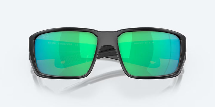 Costa Fantail Pro 580G Sunglasses - Matte Black/Green Mirror 4