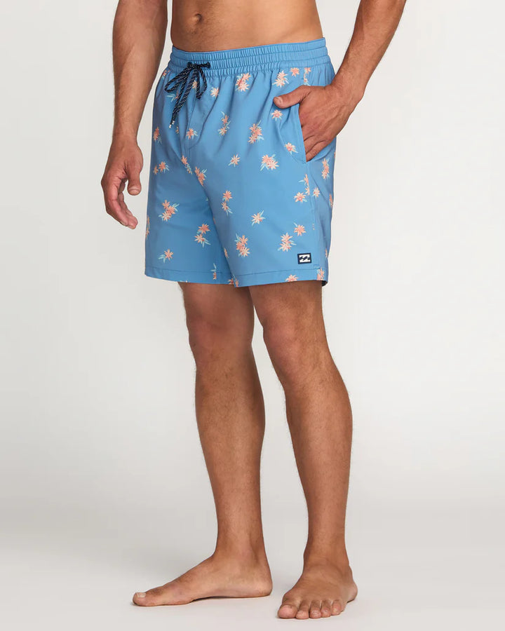 Billabong Men’s Sundays Laybacks 17” Trunks - Carolina Blue 4