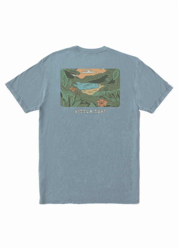 Vissla Men’s Secret Shores Cosmic Wash Tee - Den 