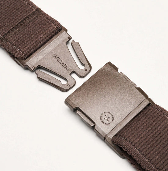 Arcade Atlas Stretch Belt - Med Brown 2