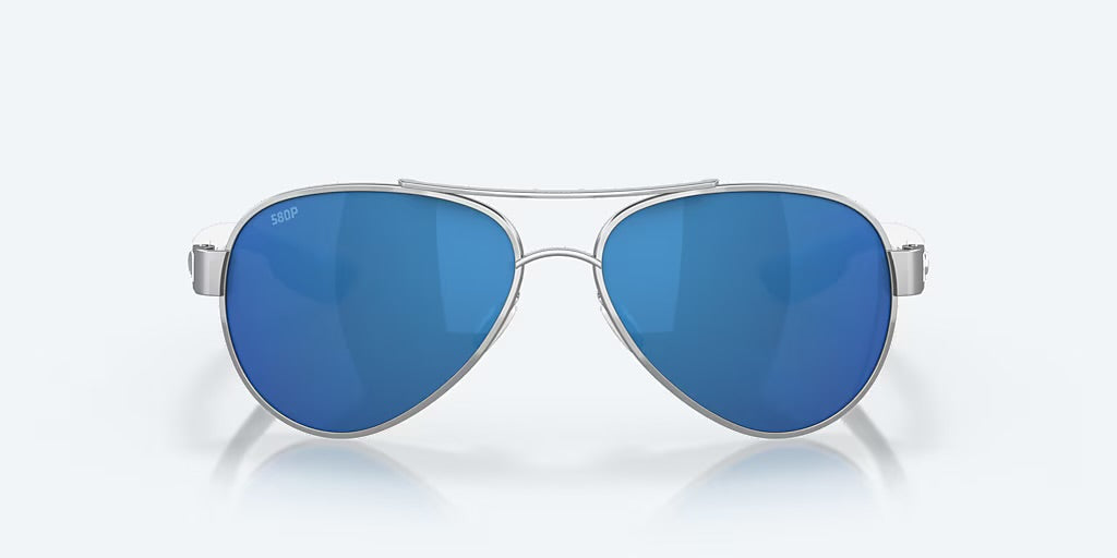 Costa Loreto 580P Sunglasses - Palladium/Blue Mirror 1