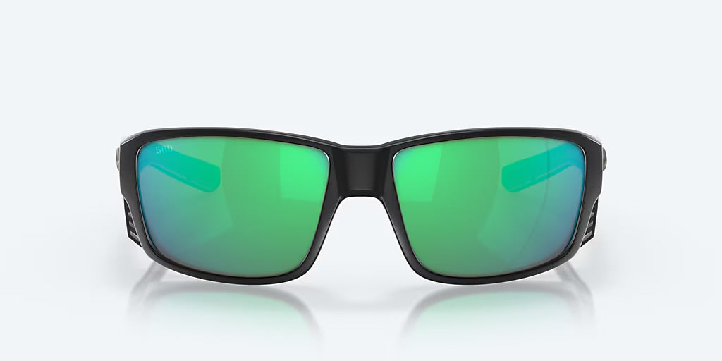 Costa Tuna Alley Pro 580G Sunglasses - Black/Green Mirror 1