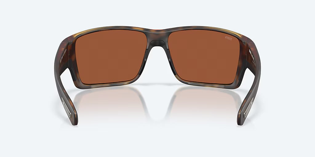 Costa Reefton Pro 580G Sunglasses - Matte Tortoise/Green Mirror 3