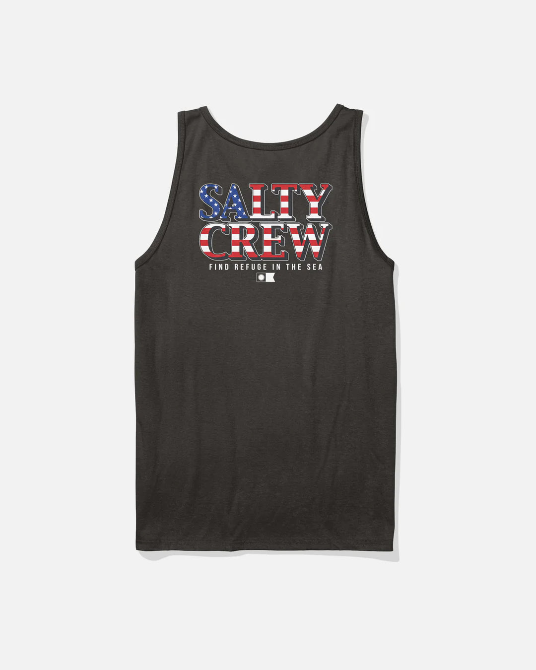 Salty Crew Men’s America Optic Tank - Black 1