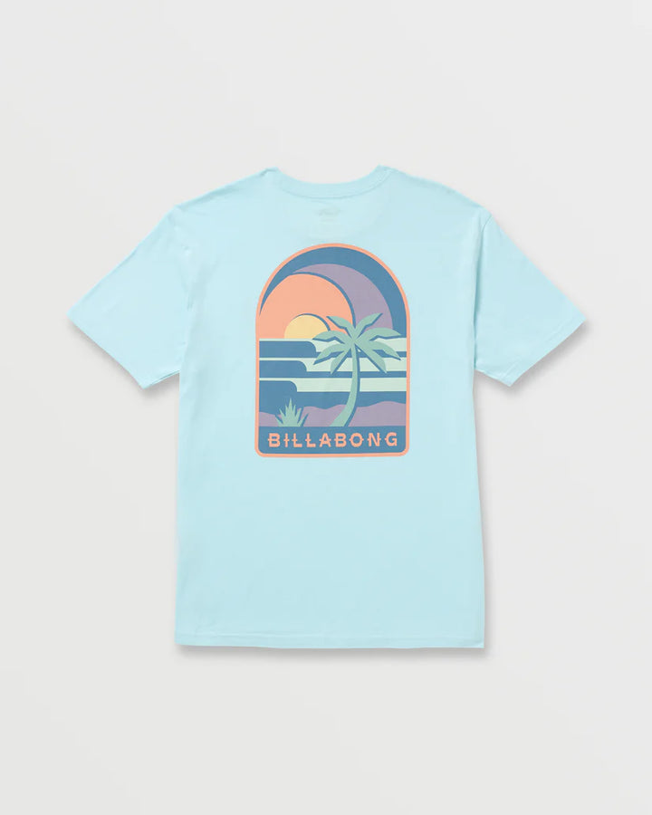 Billabong Men’s Portal Premium Tee - Coastal Blue 3